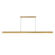 Dottie 60" Linear Pendant in Brushed Gold
