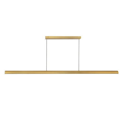 Dottie 60" Linear Pendant in Brushed Gold