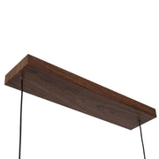 Dottie 60" Linear Pendant in Walnut