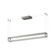 Plaza 48" Linear Pendant in Brushed Nickel