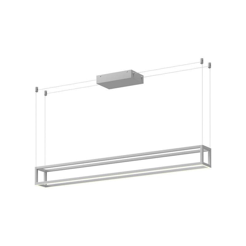 Plaza 48" Linear Pendant in White