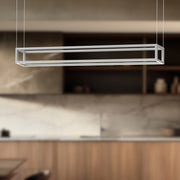Plaza 48" Linear Pendant in White