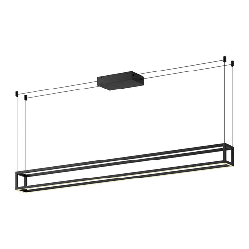 Plaza 60" Linear Pendant in Black