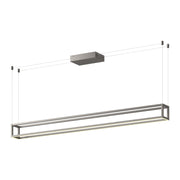 Plaza 60" Linear Pendant in Brushed Nickel