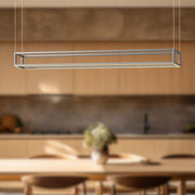 Plaza 60" Linear Pendant in Brushed Nickel