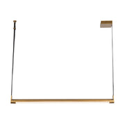 Laurence 41" Linear Pendant in Vintage Brass
