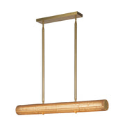 Maris 42" LED Linear Pendant in Brushed Gold
