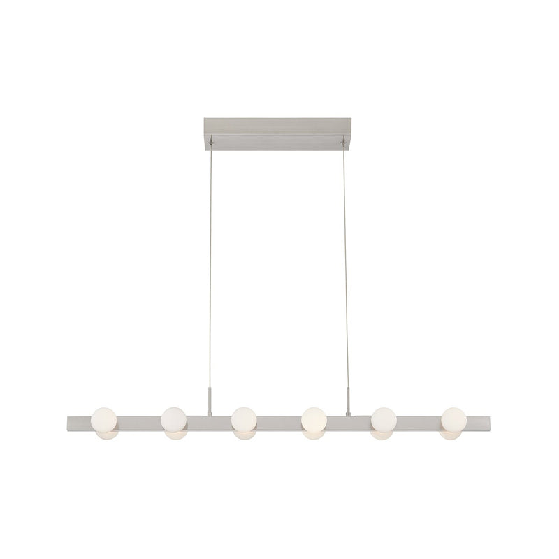 Rezz 36" Linear Pendant in Brushed Nickel