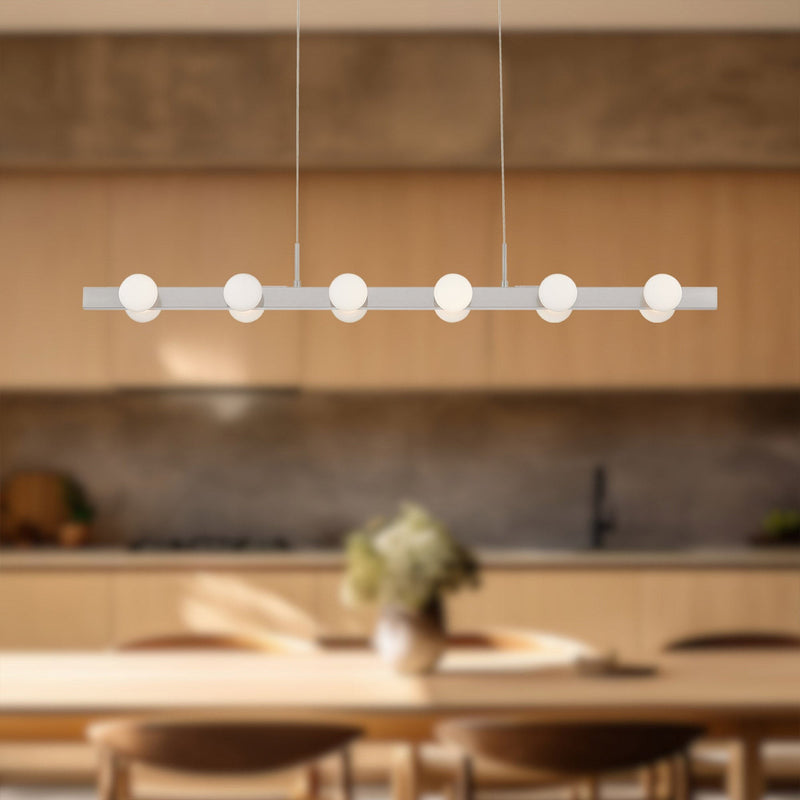 Rezz 36" Linear Pendant in Brushed Nickel