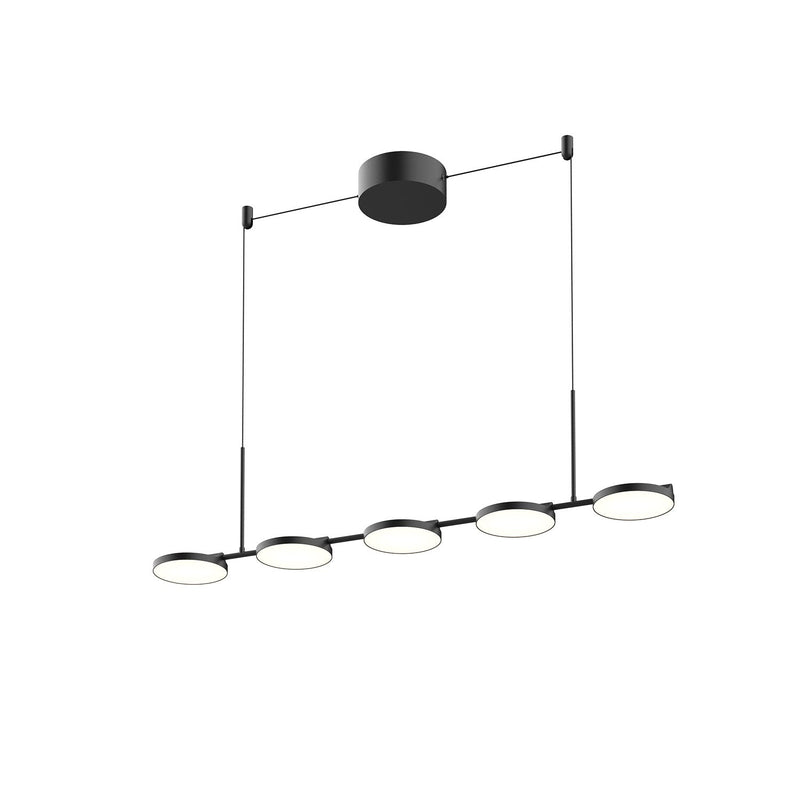 Novel 37" Linear Pendant in Black