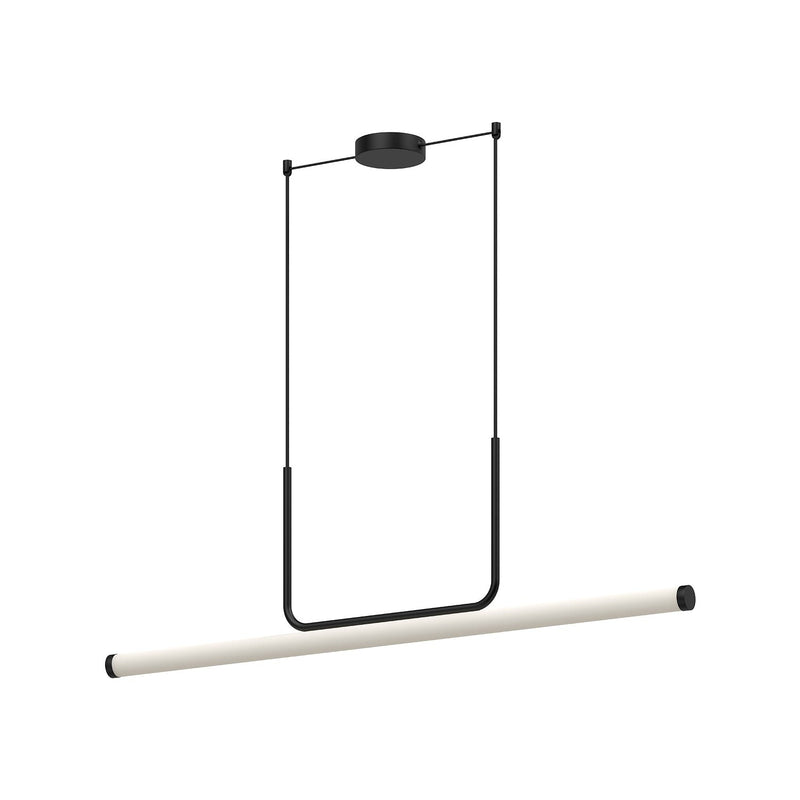 Vesper 48" Linear Pendant in Black