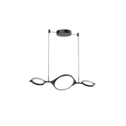 Serif 34" Linear Pendant in Black