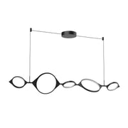 Serif 57" Linear Pendant in Black