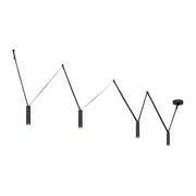 Mason 72" 4-Head Linear Pendant in Urban Bronze