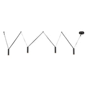 Mason 72" 4-Head Linear Pendant in Urban Bronze