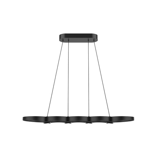 Maestro 38" Linear Pendant in Black