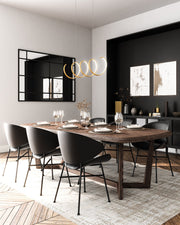 Synergy 42" Linear Pendant in Antique Brass