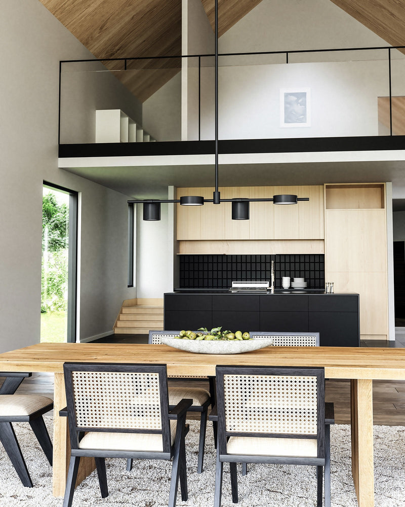 Jayden 40" Linear Pendant in Black