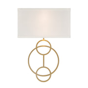 Laurel 2 Light 10" Sconce in Vibrant Gold