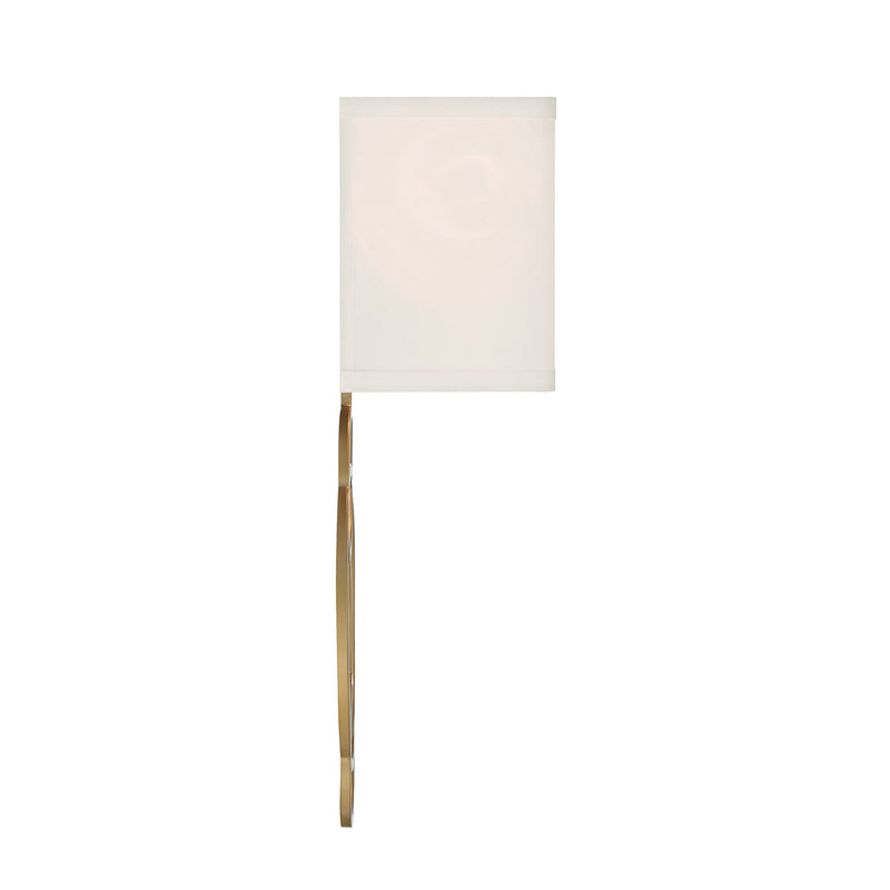 Laurel 2 Light 10" Sconce in Vibrant Gold
