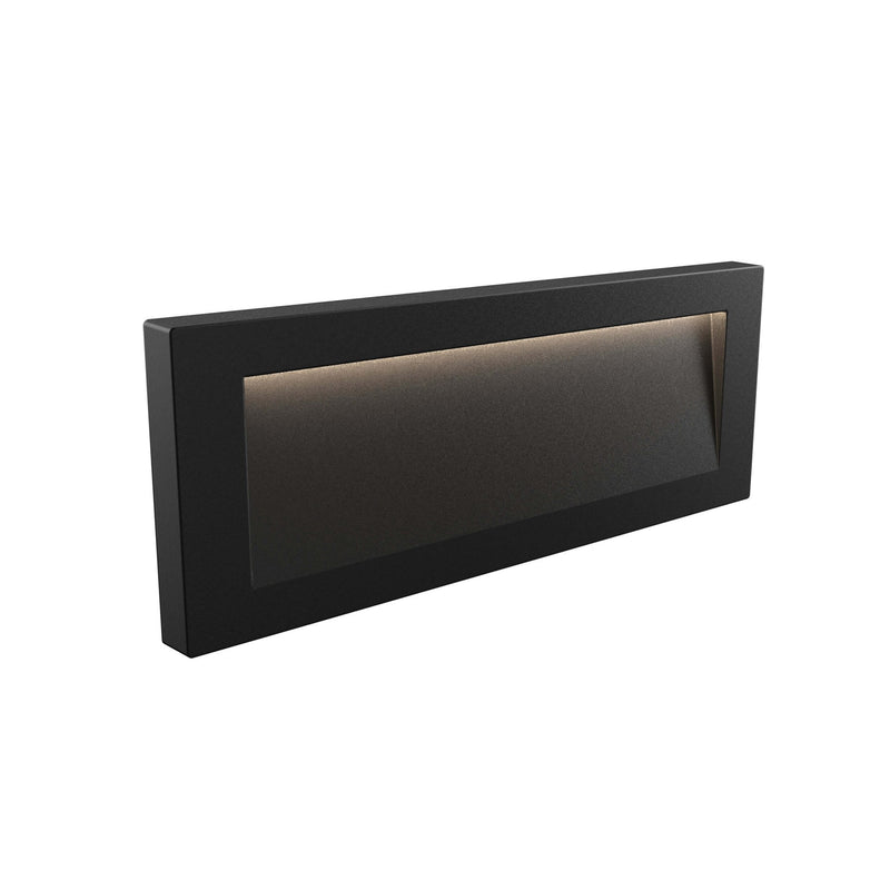 Rise 12" Step Light in Black