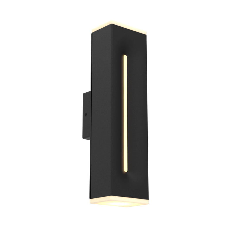 Profile 16" Outdoor Wall Sconce in Black