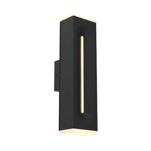 Profile 16" Outdoor Wall Sconce in Black