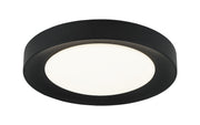 Essene 15" Flush Mount in Black