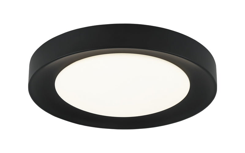 Essene 15" Flush Mount in Black