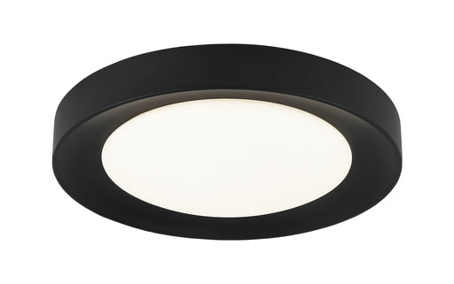 Essene 15" Flush Mount in Black