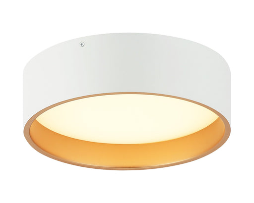 Novalee 12" LED Flush Mount in Matte White