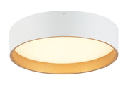 Novalee 15" LED Flush Mount in Matte White