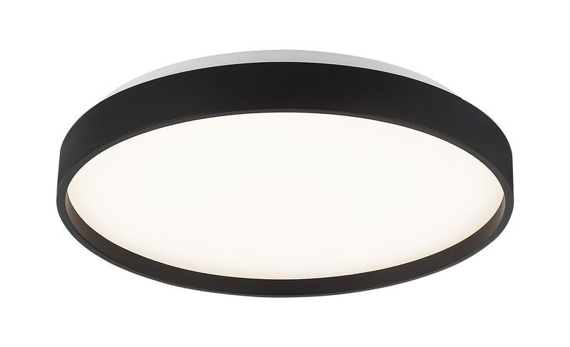 Alexandre 13" Flush Mount in Black