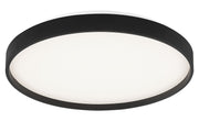 Alexandre 15" Flush Mount in Black
