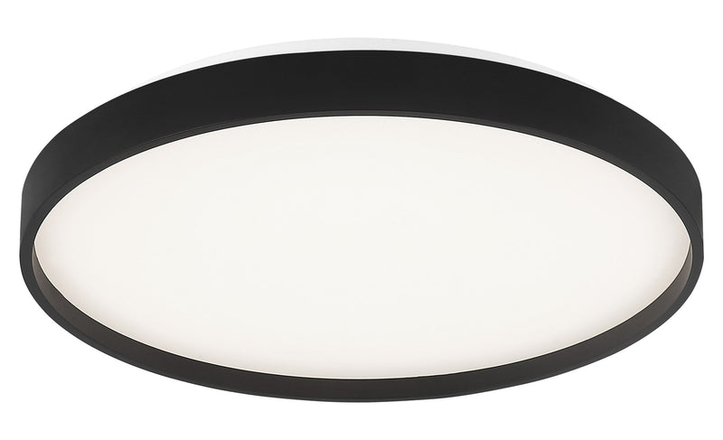Alexandre 15" Flush Mount in Black
