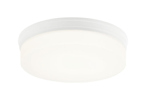 Circian 12" LED Flush Mount in Matte White