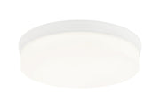 Circian 15" LED Flush Mount in Matte White