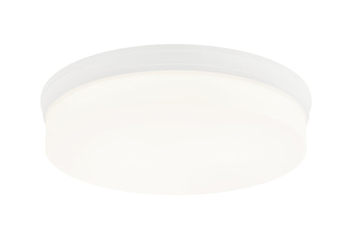 Circian 15" LED Flush Mount in Matte White