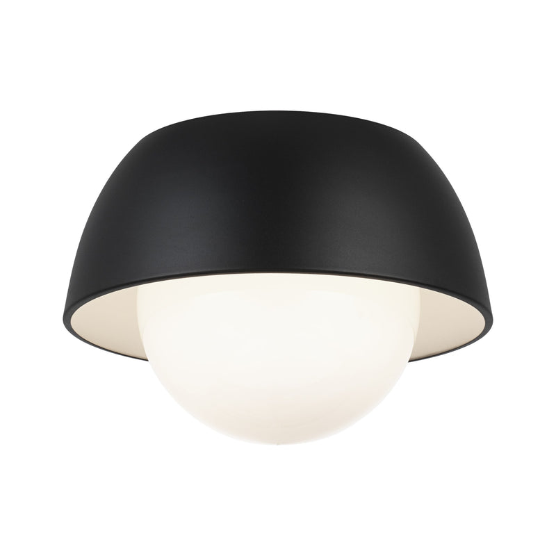 Watson 13" Wall / Ceiling Light in Matte Black