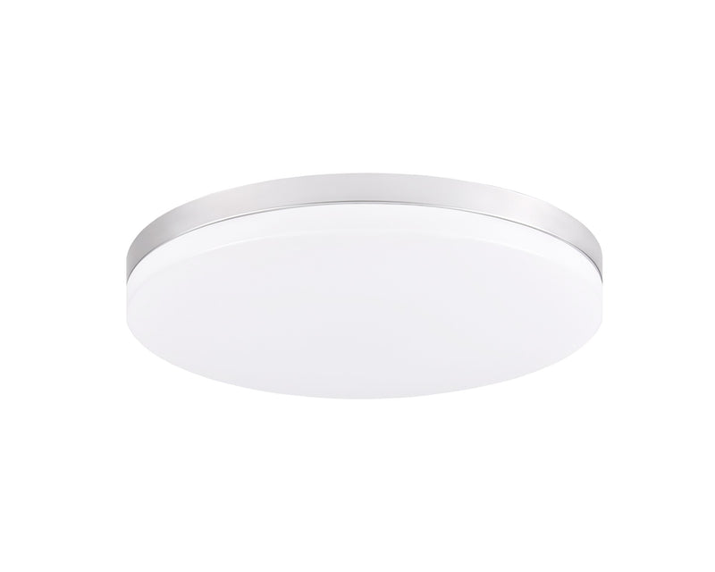 Xelan LED Flush Mount in Painted Silver