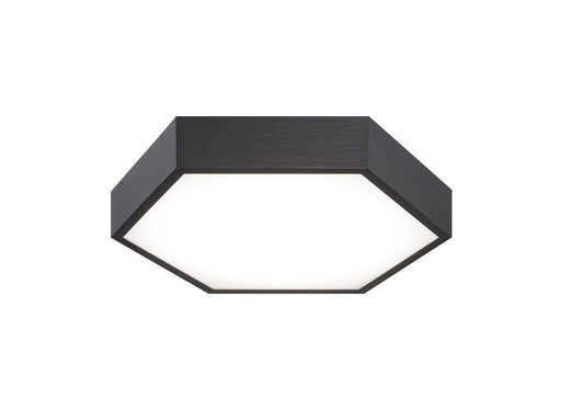 Hexol 11" Flush Mount in Oxidized Black