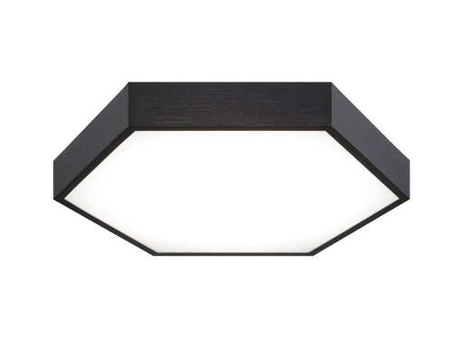 Hexol 14" Flush Mount in Oxidized Black