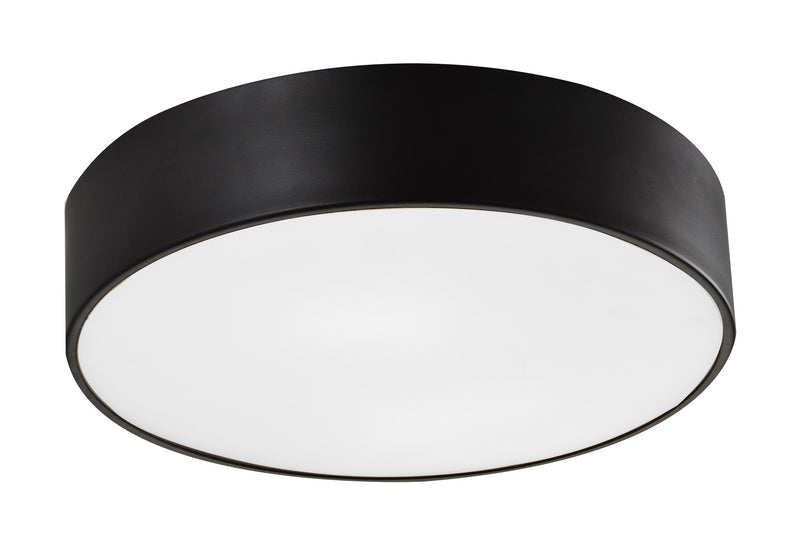 Snare 3-Light Flush Mount in Bronze