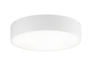 Snare 3-Light Flush Mount in White