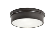 Ciotola 12" 2-Light Flush Mount in Bronze