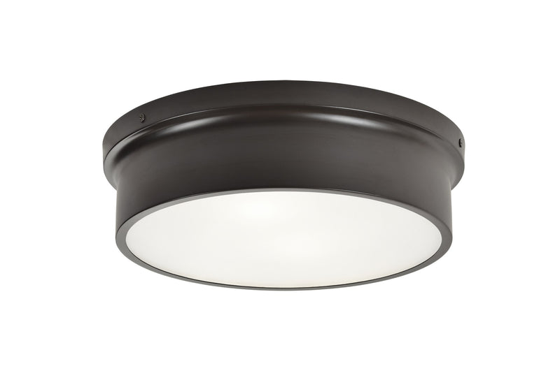 Ciotola 12" 2-Light Flush Mount in Bronze