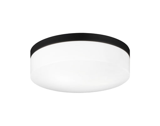 Xenon 2-Light 11" Flush Mount in Black