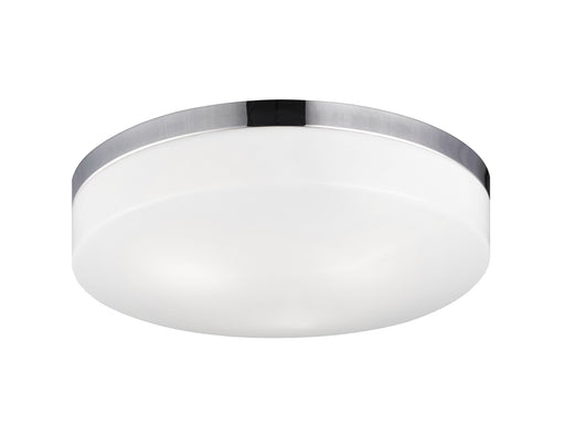 Xenon 3-Light 14" Flush Mount in Chrome