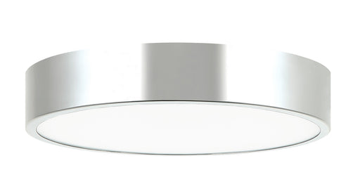 Plato 11" LED Flush Mount in Chrome