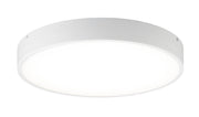 Plato 15" LED Flush Mount in White